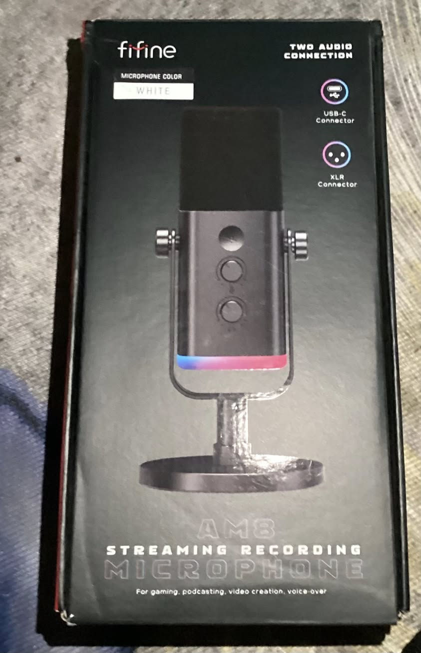 fifine AM8 للبيع السعر 70
‏ العنوان بغداد مدينة الصدر


**إذا كنت صاحب هذا الإعلان وتريد حذفه لأي سبب، رجاءا أرسل رسالة إلى الدعم الفني**