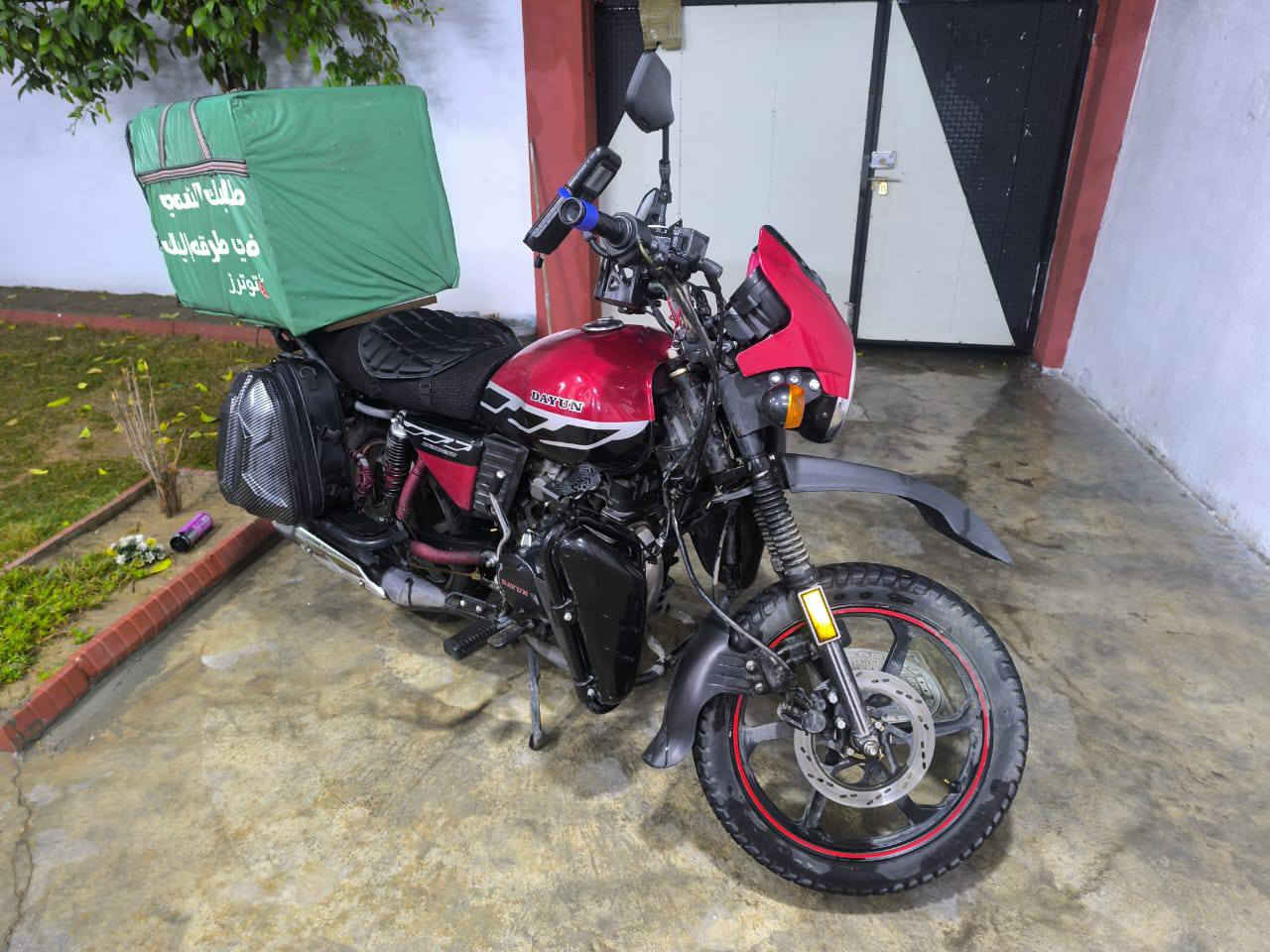 سلام عليكم للبيع دايون جبلي محرك 200سي سي موديل 2025 رقم انكليزي سنويه بسمي شرط تحويل رقم اربيل ماطور بشرط بس محرك مفتوح و محرك بشرط كل عيب ما بي 
سعر مليونين 100
عنوان كركوك 
للاستفسار رقم 
***********
