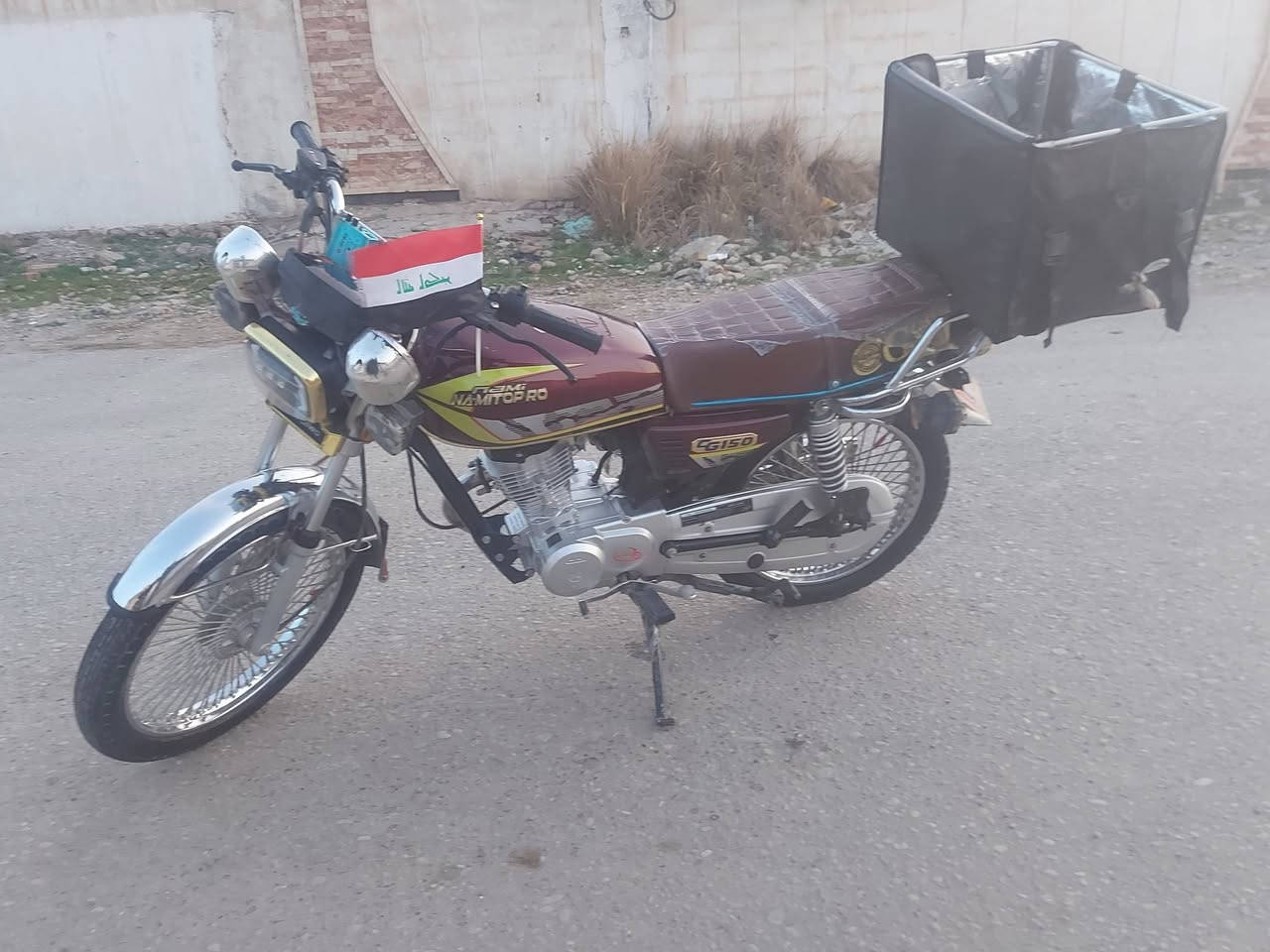 للبيع دراجه نامه موديل 25ممفتوح انضف من صوره مكانها تكريت ***********سعرها 600وبيها مجال
