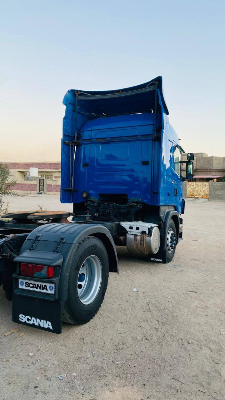 السلام عليكم للبيع سكانيا راس تريله موديل 2009 رقم صلاح دين افلات+قلاب محرك انجكسن 420 كير 1000 تخم تأير الاستفسار رقم الهاتف *********** العنوان البصره
