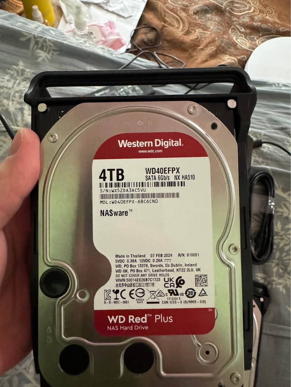 السلام عليكم جهاز synology DS223 للبيع

استخدام قليل جداً نظافة 100‎%‎ مكاني بغداد وعندي توصيل 

جهاز و 2 هاردات كل واحد 4TB كامل ملحقات حتى الكارتون موجود السعر 900 الف بغداد, العراق


**إذا كنت صاحب هذا الإعلان وتريد حذفه لأي سبب، رجاءا أرسل رسالة إلى الدعم الفني**