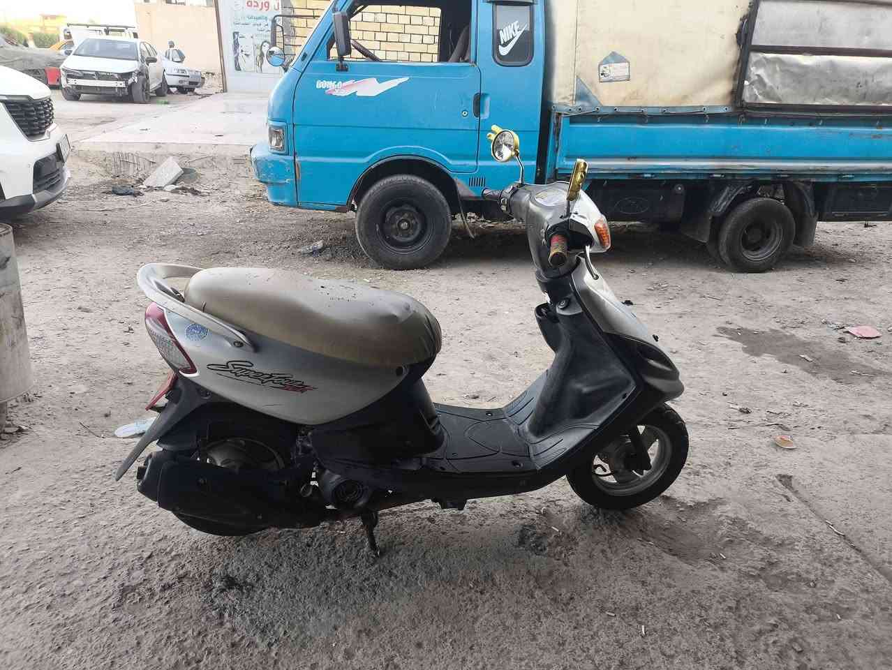 سلام عليكم دراجه ماكس غجمه مكان بغداد الرشاد سعر 350وبيه مجال ***********

