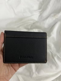 محفظة جلد • كالفن كلاين • جلد طبيعي