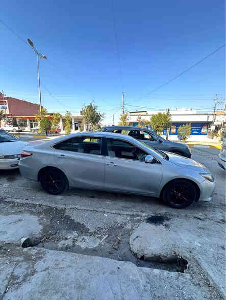 Toyota Camry 2017 SE 
سعر: ١٦٣

موديل: 2017

وارد أمريكي

لون : سلفر

محرك: V4 2.5

ماشيه:  mile 150,000

 مواصفات:ب. قطعة صبغ ( بونيت)   

رقم شاسي : 4T1BF 1FK6HU432002 

عنوان : أربيل - شقلاوة 

*********** شقلاوة
