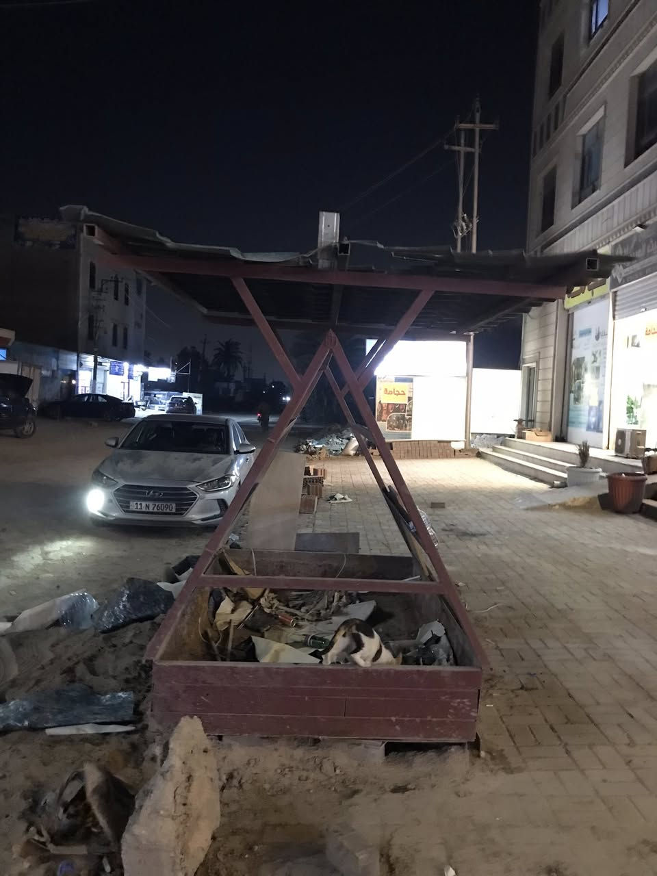 سلام عليكم اخوان شواية سمك للبيع الطول 2متر العرض 1/60سم ارتفاع 180سم سعر 300 الف ابو غريب شارع الزيتون قرب الهداب


**إذا كنت صاحب هذا الإعلان وتريد حذفه لأي سبب، رجاءا أرسل رسالة إلى الدعم الفني**