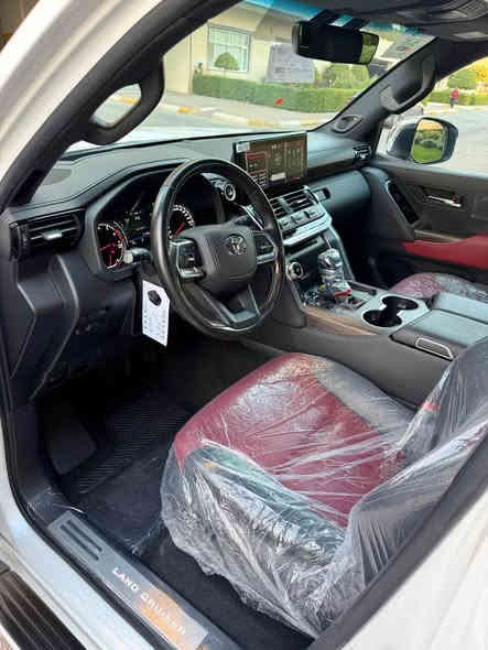 TOYOTA Land cruiser 2022 VXR Twin Turbo
     📦46,000 km   
🔻ارخص سعر بكل العراق
(توین توربوو) VXR 
سعر 748$
☎️***********

‏‎سنة الصنع:2022
‏‎ضمان شركة جيهـان
كل غراض بلادي موجود
٥ كاميرا 
ماشييه 46 الف  كم 
‏‎المواصفات :
- محرك 6 سلندر 3.5L توربوو
‏‎- فتحة سقف ( سلايد ) 
-٣ شاشات 
- شاشات ترفيه خلفية
‏‎- مقاعد جلد 
‏‎- مقاعد كهربائية 
- مقاعد امامية تبريد 
- ⁠تبريد وتدفئة امامي خلفي 
‏‎- بصمة الابواب 
‏‎- صندوق كهربائي
‏‎- مصابيح LED و زينون
-7 راكب 
-شحن واير ليس 
-حساس امامي خلفي 
‏‎- حجم العجلات 20 inch 
مكفول كفاله عام كلشي مابيها بل باكيت

مكفولة كفالة عامة من الدعامية إلى الدعامية
‏‎ بدون صبخ .بدون بارد  ،بدون رصعات ،بدون حتى شخط
‏‎دعاميات هم بدون صبغ ،رمل مابي ،لحية بدون صبخ ..بقية كلها بشرط

محرك كير بشرط مامفتوح
‏‎سيارة حيل نظيفة كلشي عل بلاد لوك
‏‎سنوية زنكة كلشي جديد مدفوع لـ2029
‏‎باسمي السنوية بشرط تحويل و خرامة 
‏‎سيارة مابيـها دينار مصرف كامل من كل نواحي
رقم شيمالي 

نفسي يوم /تحويل و وكالة حاظر 
مكانك /داخل سليماني

☎️*********** السليمانية
