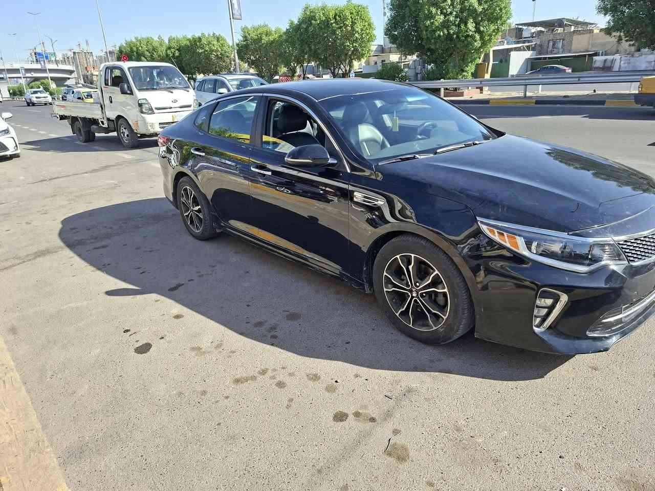 سلام عليكم اوبتما موديل 2018 امركيه بيه صبغ جاملخ او باب بدون دواخل محرك 2400 سياره جازه ما بيه اي نقص تبريد ثلج صدر امامي خلفي جدد كير محرك كفلاه خير من الله سياره رقم بغداد سعر 120 بيه مجال بصيط مكان بغداد جكوك رقم تلفون ***********
