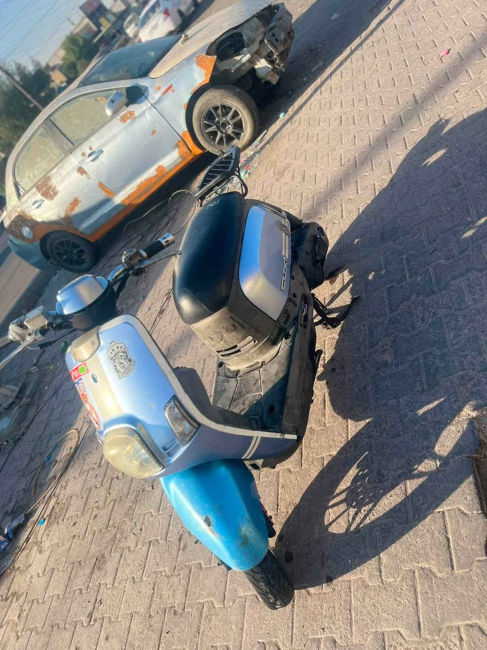 سلام عليكم دراجه بوليسي للبيع ملحات رياضي بوشه ٥٥شيال رياضي راجعه المكينه ليوره دراجه اي نقص مابيه مكاني مدينة الصدر قرب بانزين خانه الكياره السعر ٦٥٠ وبيعه مجال *********** غير متوفر ع فيس
