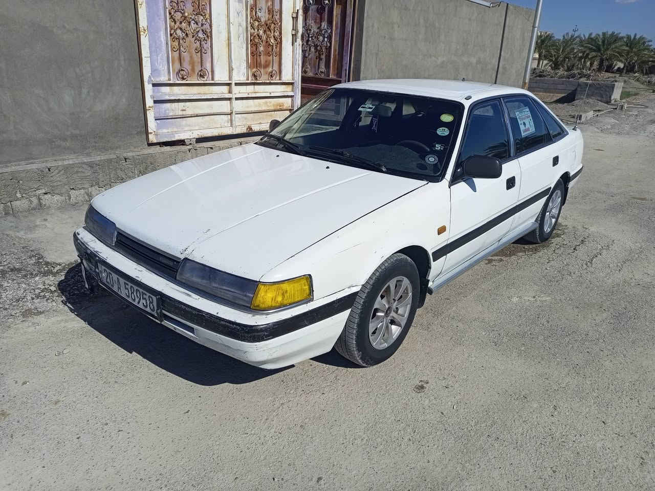 السلام عليكم ورحمة الله وبركاته
مازدا ياباني حجم 626 مكينه 8 باخ نوزل موديل 1995 رقم ديالى دولي سنوية لغاية 2028 اخوان سيارة مكينه وكير بالشرط مكينه لاتنقيص ولاتبخير كير عادي كير ع النمرة الخامسة تصير بي ونه خفيفة وتختفي بالمعدل اخوان السيارة بلادية بدون ضربة بدون حادث بدون صبغ وبدون معجون فقط صبغ مكانات واضح بالسونار  عضمتها وتكمها تخبل اصفاحها موس الكهربائيات كلها شغالة لايت عالي ناصي اشاير دبل اشارة ستاب لايت سكنات كلشي شغال ماسحات امامي وخلفي شغالات كيجات كلها شغالة فقط كيج البانزين يحتاج طوافة تدفئة شغالة فول اصل تبريد ولكن غير شغال مسجل بلاتوث اربع سماعات جدد صوت فول  صدر امامي خلفي فوك النص عمر تخم تاير نضيف تخم ويل كب نضيف السيارة بيها خياسات قليلة  سيارة جاهزة ومال جناي وشرط التحويل والوكالة  اخوان كلشي ذاكرلك بالمنشور اقرة المنشور وخابر السعر 36 وبيها مجال بسيط مكان السيارة ديالى دلي عباس قرب جسر الدواليب ***********///***********
