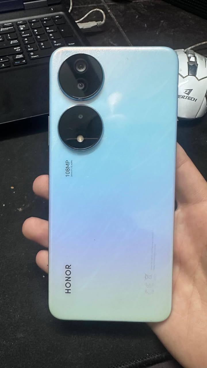 honor x7b للبيع مستعمل
المواصفات :

المعالج : Snapdragon 680

الرام : 6+6

الذاكره : 256GB 

البطاريه : 6000mAh

الشاشه : 2412×1080

الكامره : 108 ميكابكسل اكو صور الهه موضحه بالصور 👇

العنوان:بغداد الاعلام

🛑 ملاحظه 🛑
1.الهاتف بي كسور بالشاشه موضحه بالصور المرفقه

2.يجي التلفون ويه كارتونته و ملحقاته المستعمله (كيبل و راس شحن)

...........................

السعر 125.000وبي مجال
للتواصل ***********
