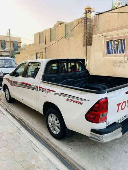 سلام عليكم 
للبيع تيوتاا هايلكس 
موديل 2023 
مكفوله كفاله عامه 
فول مواصفات ساز أم الضمان 
بصمه تشغيل بصمت ابواب 
تبريد شاشه كامره دوران 
تبريد كشنات قطعتين 
4 جام اوتو 
شحن لاسلكي 
مثبت سرعه مري شفط 
ترحيب عنده القتراب 
رقم بغداد بااسمي الجديد 
سنويه جديده 
سياره كارتون جاهزه تخم تاير الشركه والسبير مانازل 
مكان السماوه 
السعر 286 
للستفسار اتصل 
***********
***********
