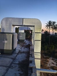 دكت تبريد • عزل حراري • عزل صوت