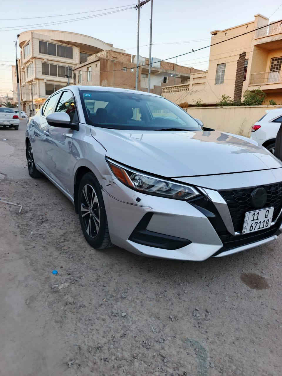 سلام عليكم نيسان سنترا رقم بغداد بسمي تحويل ثاني يوم امريكي كلين مكفوله من صبغ فقط بارد بيه الاستفسار ***********بي واتساب سعر 132وبيه مجال
