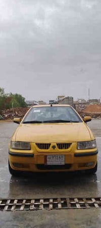 مكلف بل النشر سمند موديل 2012كرستال بلاد السياره مكفولة بيها بس شخط صغ...