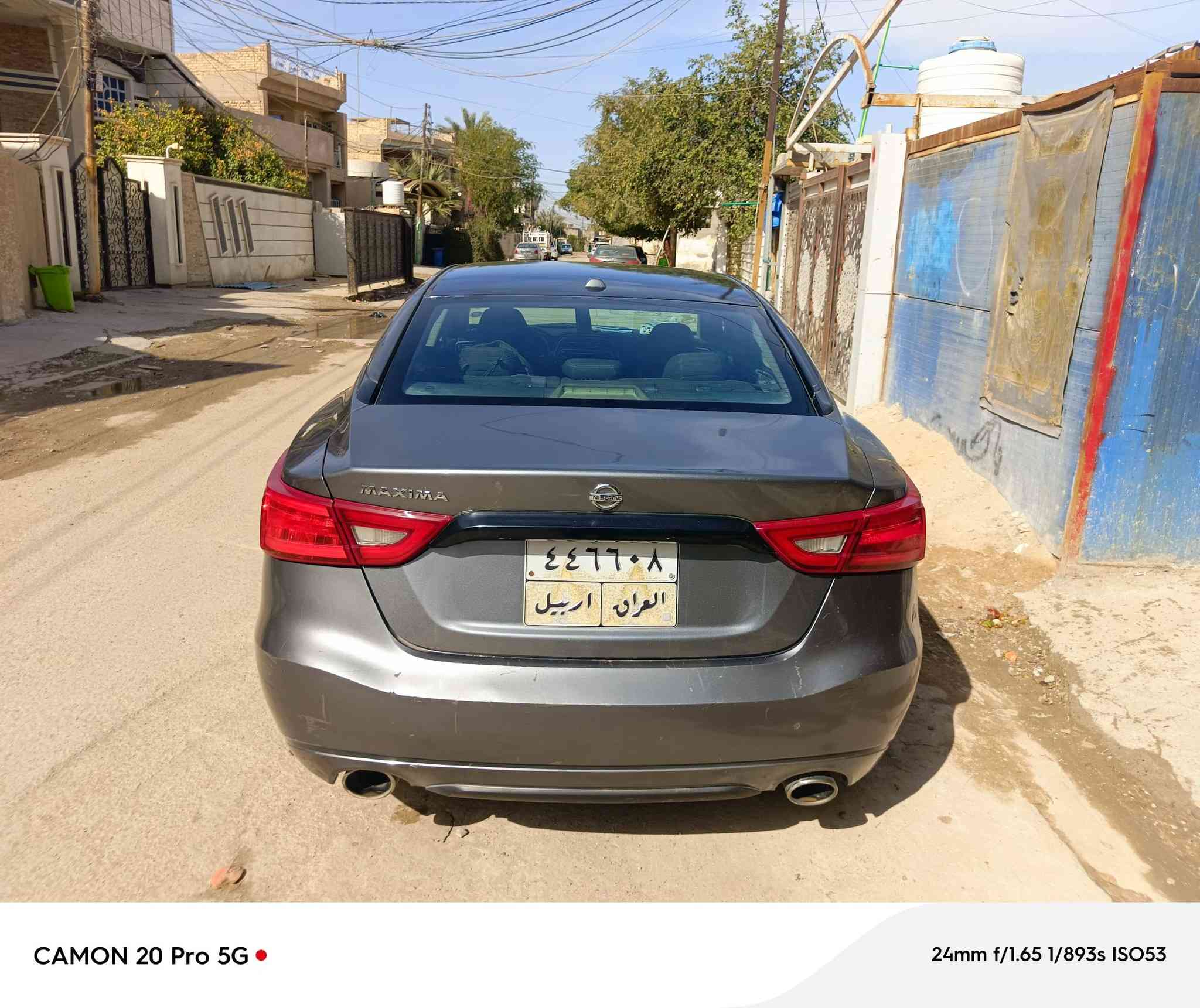 السلام عليكم نيسان مكسيما 16 مواصفات Sامريكي بيها صبغ وتبديل ابيع حزام أو مرواس 95ورقه ***********
