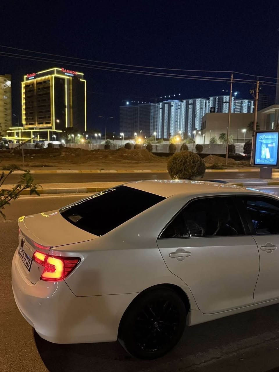 Toyota camry 2014
٣با رچه ی بیشی گوردراوه به با رچه ره ش به ده رزیش شا نسی نه یگرتیه  به شه رتی سؤ نه ری  سندوق و جی ره قه می سبوخه :بیشو بشت که بس 4تا یه ی نوی و جه دیدی له سه ره موسفات خلیچی  گیرو مه کینه به شه رتی ۱۰۰وه ستا ی 
*********** أربيل, العراق
