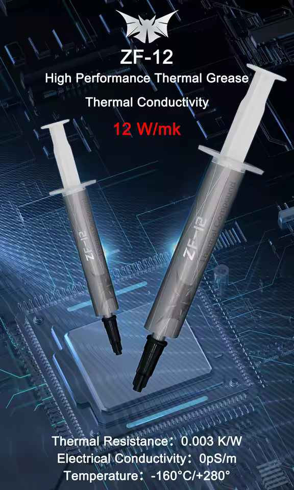English  |  کوردی  |  عربي 

اسم المنتج: معجون حراري بحجم 8g من ماركة ثرماجيك( ZF-12)بكفاءة توصيل حراري تصل ل12W/mk
العلامة التجارية: Thermagic

العدد: 1
الحالة: جديد 
السعر: 11 الف دينار 

متوفر توصيل لكل أنحاء العراق 🚕🚀🌀

⛔ مواصفات المنتج:-

متوافق مع متطلبات RoHS وREACH البيئية. يتميز بموصلية حرارية عالية، وعزل حراري ممتاز، ومقاومة عالية للحرارة، وانخفاض انفصال الزيت، وعدم التآكل.

طريقة الاستخدام: من الطبيعي وجود كمية قليلة من زيت السيليكون تطفو على السطح. يُرجى التحريك قبل الاستخدام. حافظ على الطلاء واستخدمه مباشرةً باستخدام أدوات مناسبة (مثل مكشطة أو غطاء للأصابع).

تحذير هام: يُحفظ بعيدًا عن متناول الأطفال. في حالة الابتلاع أو ملامسة العينين أو الأذنين أو الأنف أو الفم عن طريق الخطأ، يُرجى غسلها بالماء أو التوجه إلى المستشفى عند الضرورة.

مبدأ العمل: ملء الفراغ بين جهاز التسخين وجهاز التبريد؛ زيادة مساحة التلامس لتحقيق أفضل تأثير للموصلية الحرارية.
يُستخدم لملء الفراغ بين مصدر الحرارة ومشتت الحرارة. يتميز بفعاليته العالية على معالجات LED، مما يلبي احتياجات نظام التبريد.
----------------------------------------------------------

ناوی بەرهەم: هەویرەی گەرمی 8g گەرمی (ZF-12) بە توانای گواستنەوەی گەرمی تا 12W/mK

 مارکە: گەرمی

 بڕی: 1

 مەرج: نوێ

 نرخ: 11 هەزار دیناری عێراقی

 گەیاندن لە سەرتاسەری عێراق بەردەستە 🚕🚀🌀

 ⛔ تایبەتمەندییەکانی بەرهەم:

 پابەندە بە پێداویستییە ژینگەییەکانی RoHS و REACH.  تایبەتمەندی بەرزی ڕێبەرایەتی گەرمی، عەزلی گەرمی نایاب، بەرگری بەرزی گەرمی، جیاکردنەوەی ڕۆنی کەم، و تایبەتمەندی ناژەنگ.

 چۆنیەتی بەکارهێنانی: ئاساییە بڕێکی کەم لە ڕۆنی سلیکۆن لەسەر ڕووی زەویدا هەڵبفڕێت.  تکایە پێش بەکارهێنان تێکی ​​بدە.  بۆیاخەکە لەسەری بهێڵەرەوە و ڕاستەوخۆ بیدە بە بەکارهێنانی ئامێری گونجاو (وەک ڕشێنەر یان پەنجەرەی پەنجە).

 ئاگاداری گرنگ: لە دووری دەستی منداڵان بیهێڵەرەوە.  لە حاڵەتی خواردنی بەهەڵە یان بەرکەوتنی چاو، گوێ، لووت، یان دەم، بە ئاو بیشۆ یان ئەگەر پێویست بوو سەردانی پزیشکی بکە.

 چۆنیەتی کارکردن: بۆشایی نێوان پێکهاتەکانی گەرمکردنەوە و ساردکردنەوە پڕدەکاتەوە.   زیادکردنی ناوچەی بەرکەوتن بۆ باشترین ڕێبەرایەتی گەرمی.

 بەکاردێت بۆ پڕکردنەوەی بۆشایی نێوان سەرچاوەی گەرمی و گەرمکەرەوە.  زۆر کاریگەرە لەسەر پرۆسێسەرەکانی LED، کە پێداویستیەکانی سیستەمی ساردکردنەوە جێبەجێ دەکات.

 ---
Product Name: Thermagic 8g Thermal Paste (ZF-12) with a thermal conductivity of up to 12W/mK

Brand: Thermagic

Quantity: 1

Condition: New

Price: 11,000 Iraqi Dinars

Delivery available throughout Iraq 🚕🚀🌀

⛔ Product Specifications:

Compliant with RoHS and REACH environmental requirements. Features high thermal conductivity, excellent thermal insulation, high heat resistance, low oil separation, and non-corrosive properties.

How to Use: It is normal for a small amount of silicone oil to float on the surface. Please stir before use. Keep the paint on and apply directly using suitable tools (such as a scraper or finger cot).

Important Warning: Keep out of reach of children. In case of accidental ingestion or contact with eyes, ears, nose, or mouth, rinse with water or seek medical attention if necessary.

How it Works: Fills the gap between the heating and cooling components.  Increased contact area for optimal thermal conductivity.

Used to fill the gap between the heat source and the heat sink. Highly effective on LED processors, meeting cooling system requirements.

------------------------------------------------------- بغداد, العراق


**إذا كنت صاحب هذا الإعلان وتريد حذفه لأي سبب، رجاءا أرسل رسالة إلى الدعم الفني**