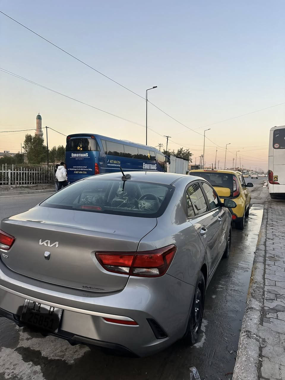 للبيع كيا ريو 2022
نظام قيادة سبورت SPORT وعادي

محرك 1600 

كاميرا خلفية دواره

مانع انزلاق

تحكم ستيرن جهتين

بلوتوث + مدخل USB

شاشة كار بلي بلادي

حادثها جاملغ وبنيد مابيها دواخل صوره الحادث موجوده   

السعر 112وبيها مجال بسيط 

السياره نضيفه بس مستعجل ع بيعتها 

رقم بغداد تحويل ثاني يوم 

للاستفسار ***********
