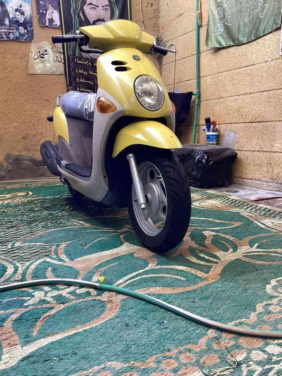 للبيع دراجه فله لون مميز ليموني كفاله عامه حتى من الشخط ختم واحد وي المكينه الدراجه رمبه اخر قطعه عندي اوراقه كامله الشراي يتصل ويدلل *********** بيه واتساب مكاني بغداد ورجاء اللي يدور رخيص ونطيحه لايتصل
