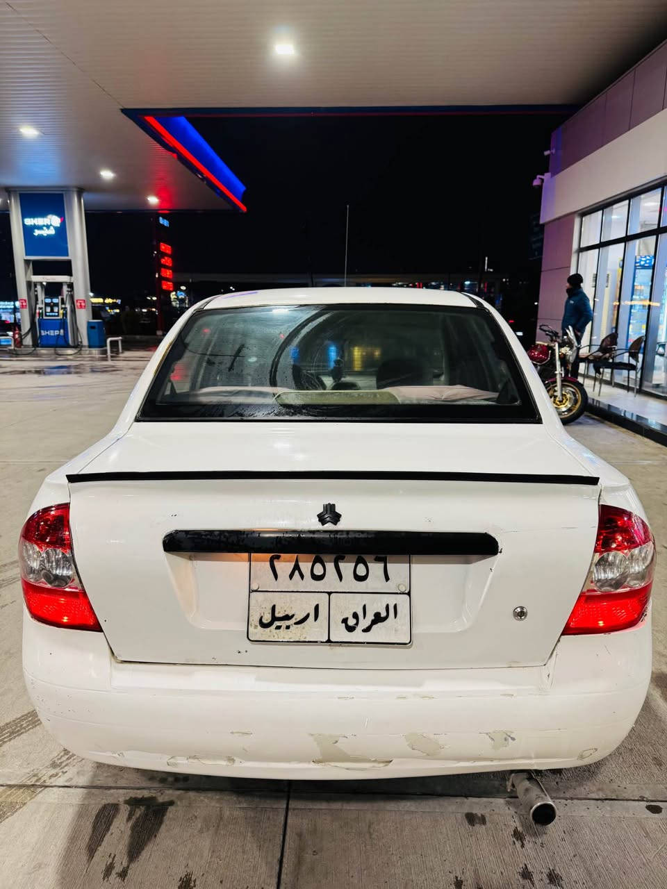 Saipa 
مۆدیل ٢٠١٢ 
دوو سێ پارچەی بۆیاخە سەقف و حیزام بەشەرت 
تەبرید لەسەر سویج سارد گەرم مەزبوت 
گێر عادی 
جام کارەبای ئەی بی ئێس دەبڵ گێچ بلاجکتۆر 
سەیارەیەکی جوان و کەم مەسرەفە 
تەحویل و غرامە بەشەرت ٢ وەرەقەی غرامە لەسەرە دەیگەرێنمەوە پاش مەعمەلە 
نرخی ٣٥ وەرەقەیە و مامەڵەیەکی زۆر کەمی تێدایە 
جوابی کۆمێنت نادەمەوە لەگەڵ رێزم نامە بنێرە یان پەیوەندی بکە سەیارەکە پارەی ئۆپڵێکە 
ناونیشان هەولێر 
ژم*********** أربيل, العراق
