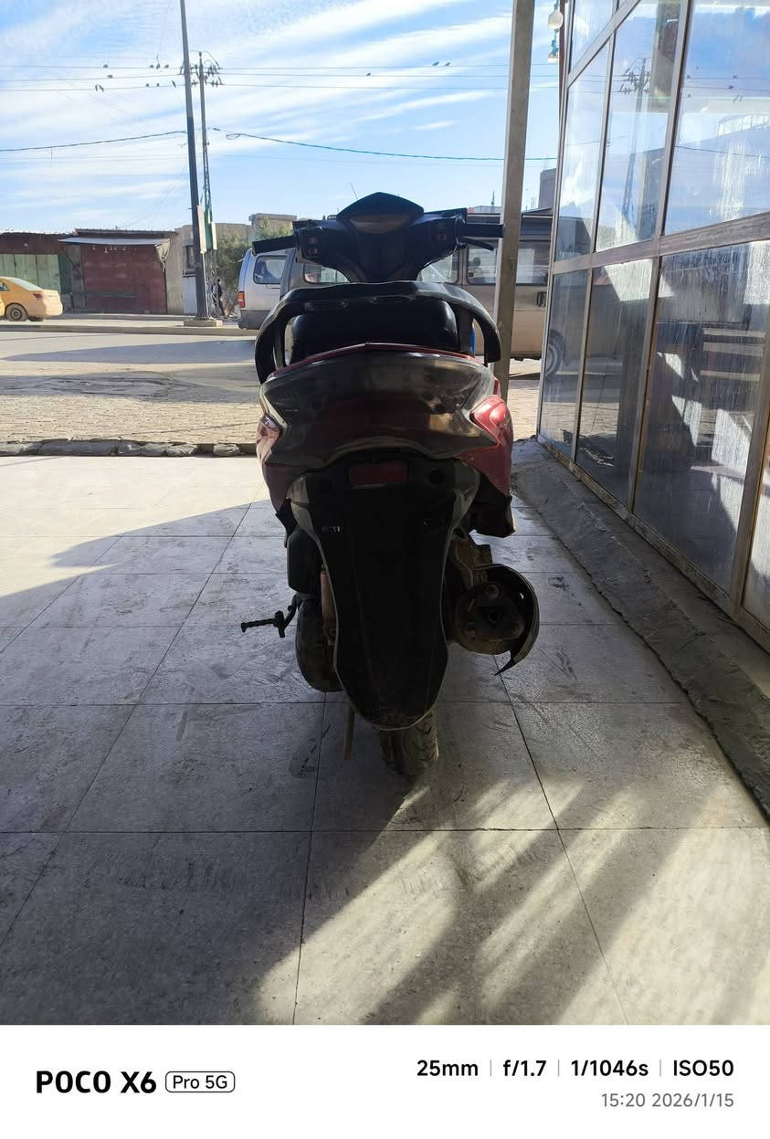 السلام عليكم 
دراجة سكنس GTR صيني 
دراجة كلش نضيفه ومبيها نقص لايت عالي ناصي كلش قوي اشارة ودبل اشارة ودراجة نكره ع الفحص شرط شلعته كلش قويه 
سعره 300 وبيها مجال 
اتصل وتدلل ***********
