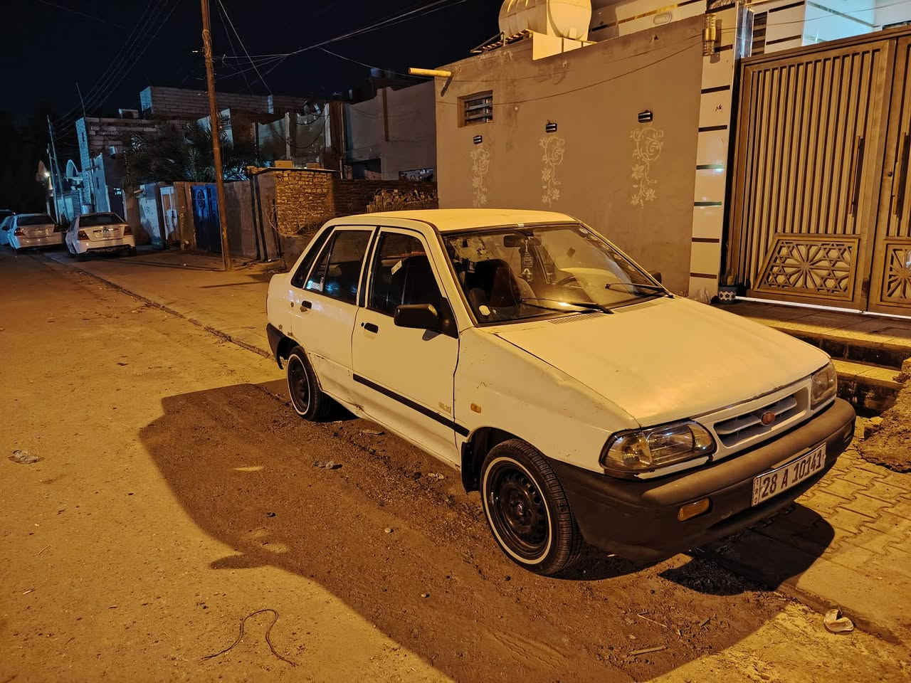 السلام عليكم سايبه 2011رقم انكليزي رقمه نجف السيارة جاهزة كير محرك حداديه تخم تاير جديد سعره 28 ورقه وبيه مجال بسيط.   رقمي ***********
