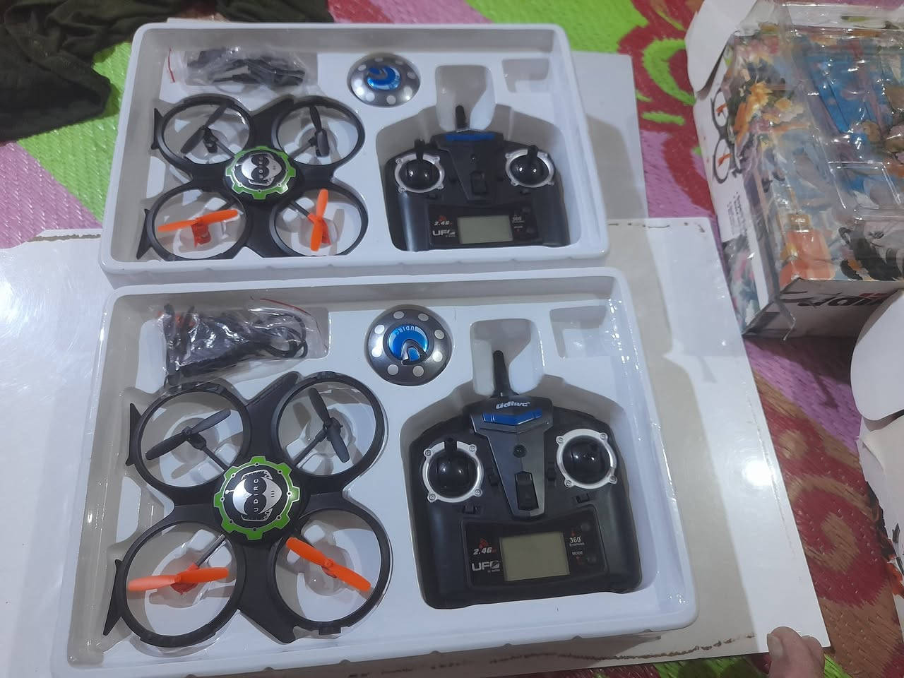 هذه طائرة بدون طيار طراز UDI RC U816A.تأتي مزودة بتقنية الجيروسكوب سداسي المحاور لتوفير ثبات عالي أثناء الطيران.تعمل عبر نظام تحكم 2.4 جيجاهرتز رباعي القنوات.تتميز بقدرتها على القيام بـ تقلبات وحركات بهلوانية 360 درجة بضغطة زر🌹🌹🌹🌹


**إذا كنت صاحب هذا الإعلان وتريد حذفه لأي سبب، رجاءا أرسل رسالة إلى الدعم الفني**