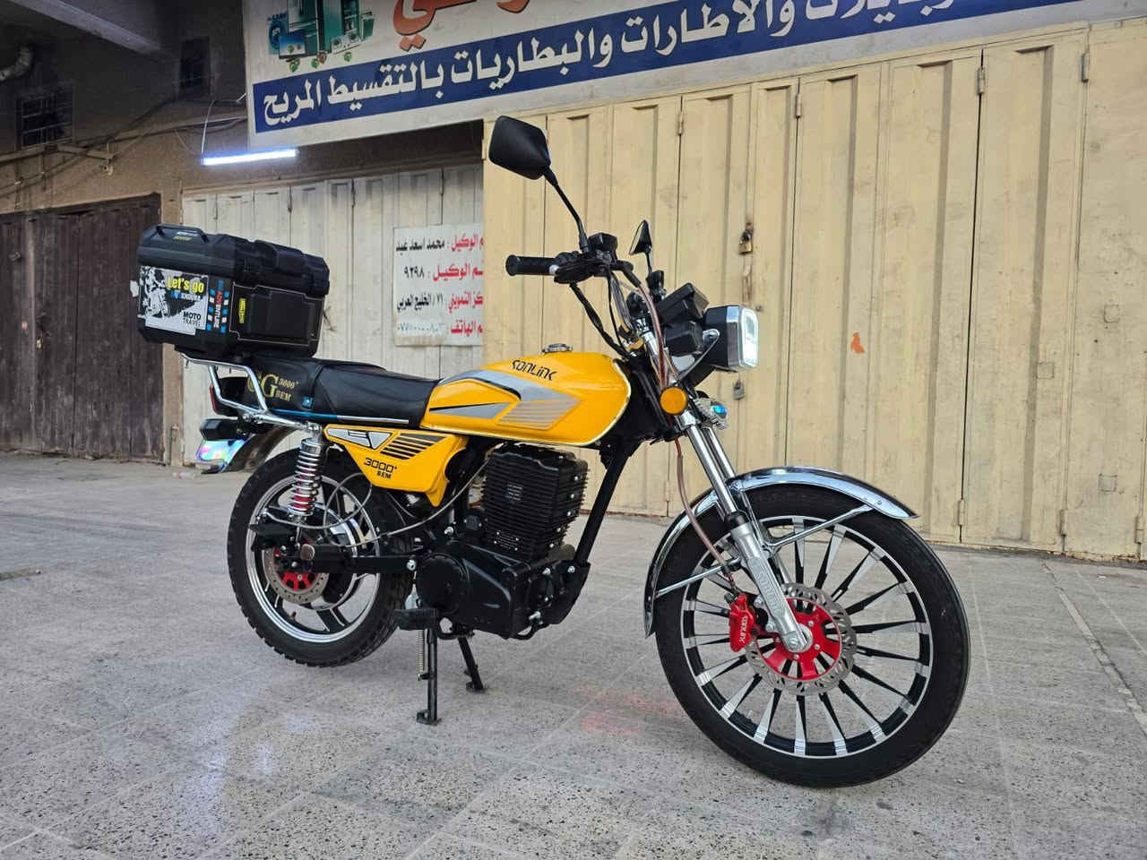 السلام عليكم دراجه شحن ساينك مال شركة سيزر كلش جديدة بالضمان فول مواصفات بطاريه ليثيوم تقطع مسافه 130 رقمي للتواصل ***********
