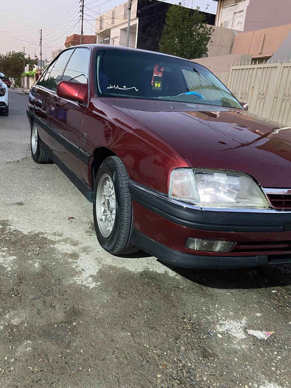 اوبل اوميكا 1991 CDكرستال حجم20
سياره اصل وفصل 20 كير محرك شرط 
صدر امامي خلفي جديد
تخم تاير ويل جديد
كوبلن شيال جديد 
كهربائيات كله شغال 
سياره بدون خياس وبدون اي حادث
سياره مصبوغ جماليه درجه اوله
بي كوبون بانزين
تبريد بيلادي نقص كمبريسر 
#سعر 40وبي مجال  قليل عنوان كركوك للاستفسار اكثر اتصل على الرقم *********** بي واتساب
