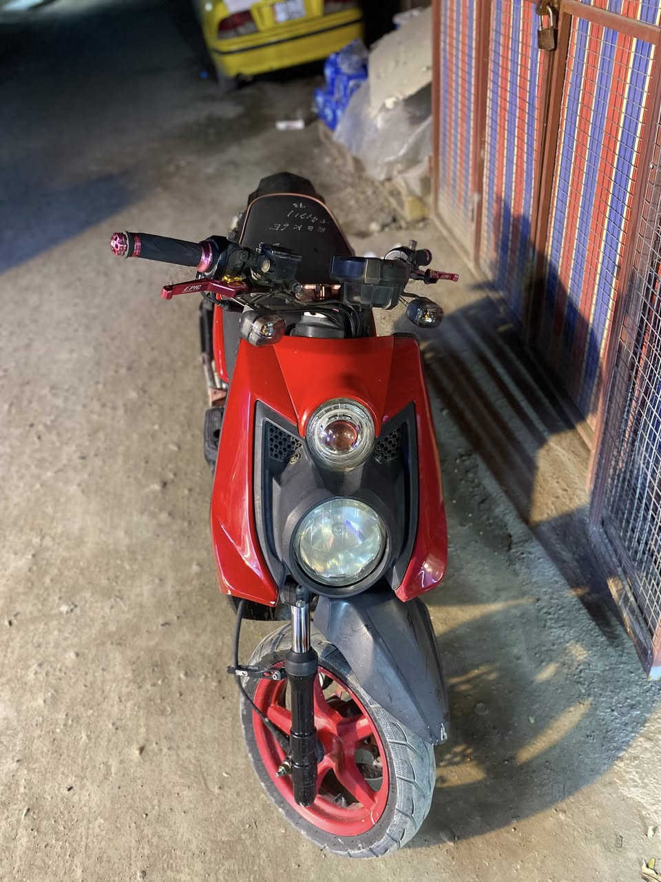 سلام عليكم
سكنس جبلي مزود بلاد من تايوان
صالنصه فكتوري  براغي مال هاوزن كرزي يدات بريك كرزي
يدات انسي وأي كرزيات فج ترندور ويه تطواله وبراغي كرزيات
صينيه بريك كرزي بريك انسي واي جوزه كرزيه طلاعات كرزيه 
ستيرن كرزي كلجات خلفي وأماامي رياضي TGS
سبايدر قطعتين احمر رياضي بس ماموجود بل صوره
دبل خلفي ذهبي رياضي قبق فلاوين رياضي ملقط بريك جيمس كشن رياضي عدسه ومنضومه زينون بيهه
جاملغ مال سبايدر رياضي بيم مال تاير سبع الوان 
وجنطه بل صندوق موجودهمري وياهه كرزيات
دراجه مشالله نصبه تخبل وشلعه ومعدل بل حقيقه بعد احله 
تواصل ***********
