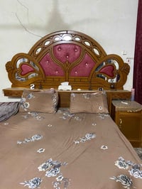 غرفة نوم تفصال مستعملة أخت الجديدة 1- جرباية  2-ميز مرايه   3- كنتور 6...