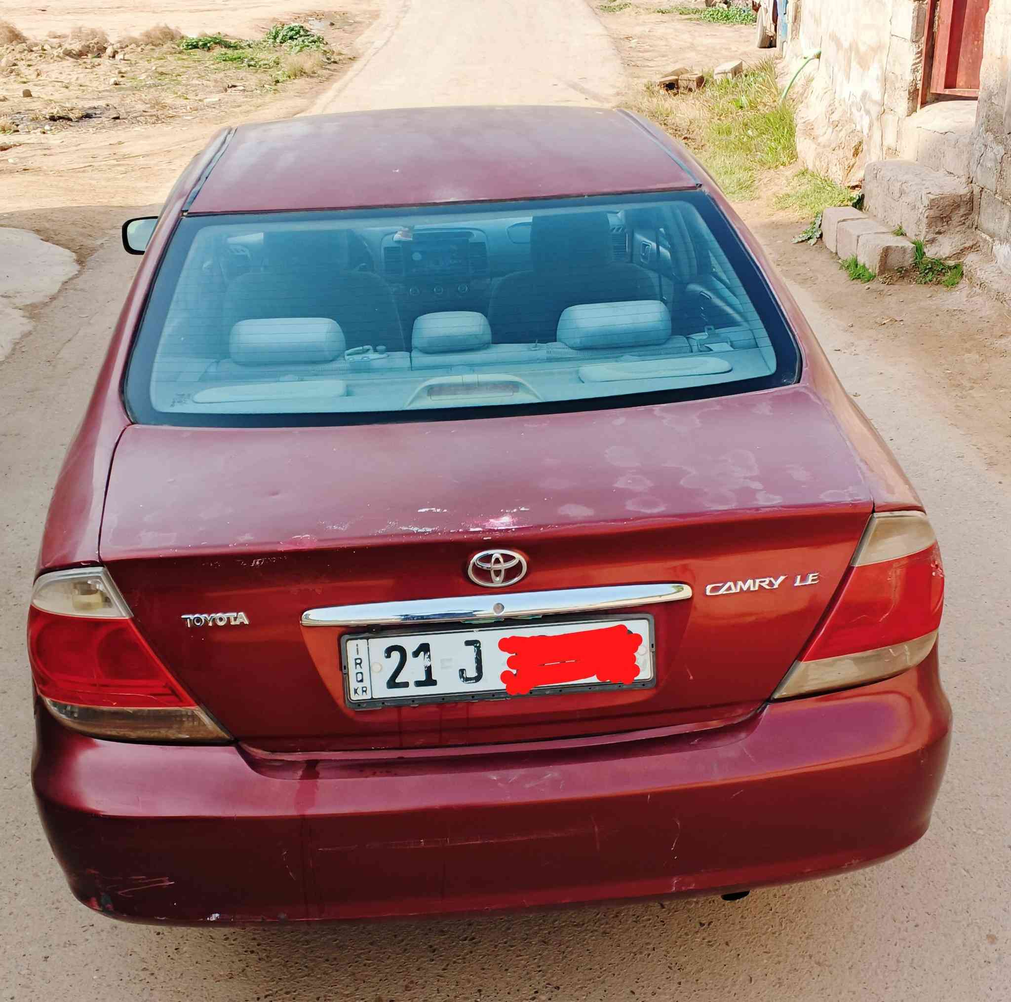 سلام عليكم كامري امريكي 2005محرك وكير وصدر كله جديد مصبوغه عام جماليه رقم سليمانيه شرط التحويل السعر 80وبيها مجال مكان السياره صلاح الدين الضلوعيه باقي التفاصيل اتصال على رقم ***********
