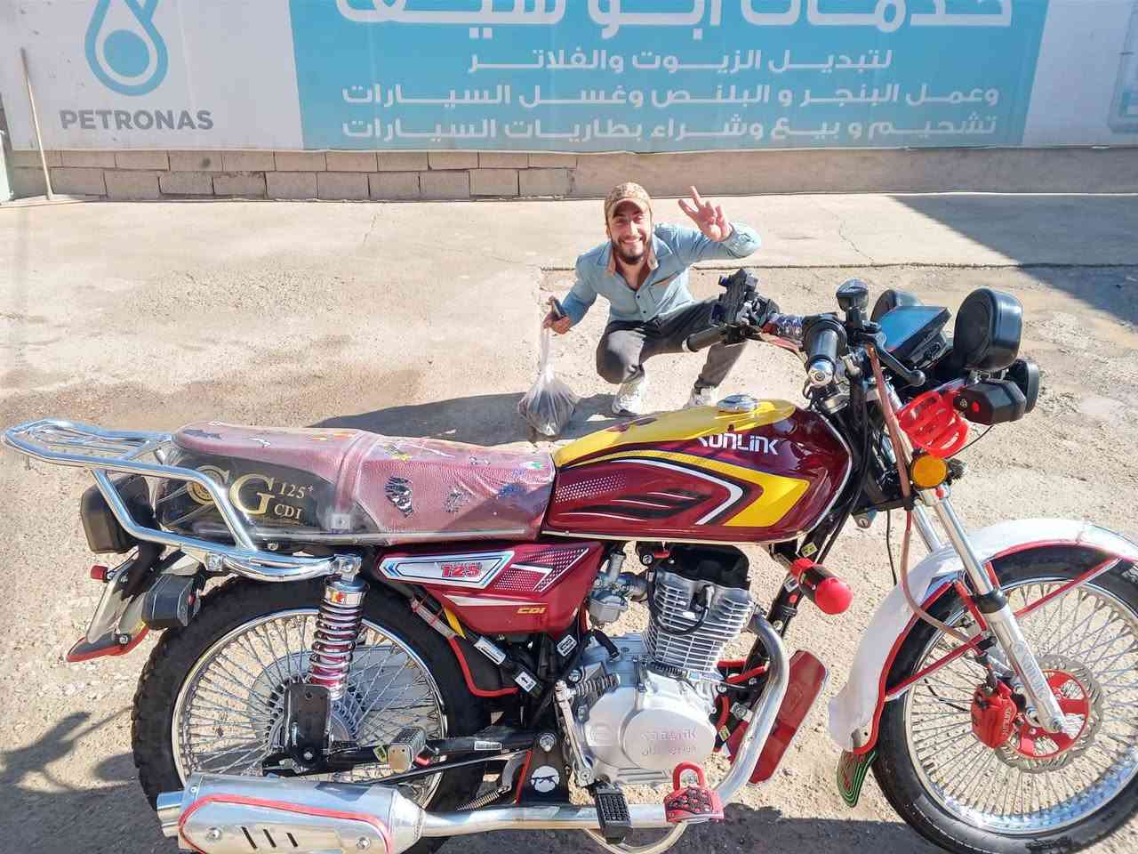 دراجه 25للبيع مكفوله كفاله عامه من كلشي السعر 625وبي مجال مكاني تكريت الديوم *********** بيع مستعجل
