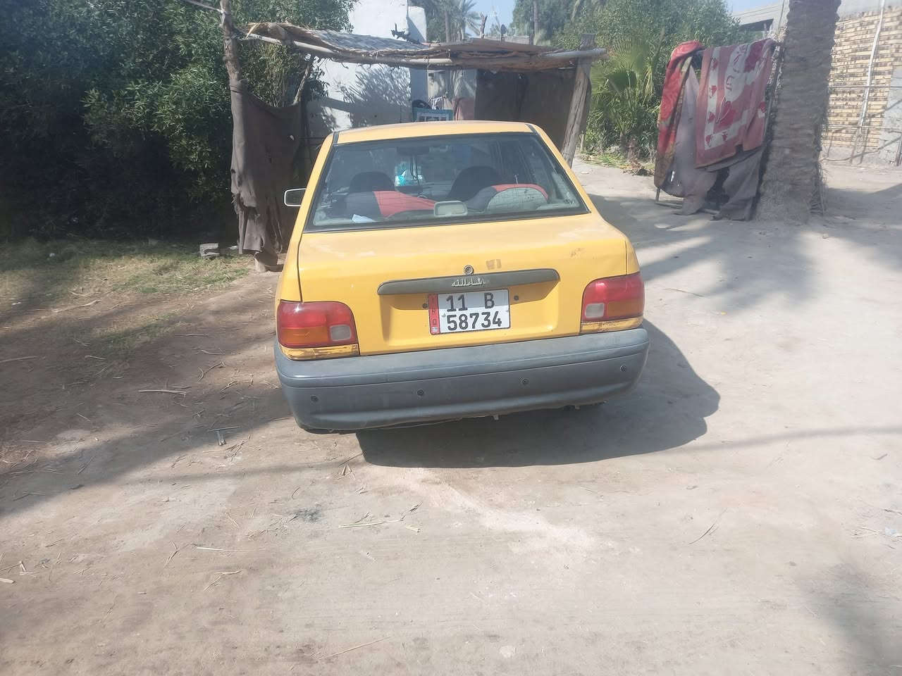 السلام عليكم سايبه موديل 12رقم بغداد مداور ثاني يوم مصفره هيءه وغرامات الستنقصاره تبخر يعني السياره احله من البصوره السعر 28وبيه مجال بصيط السياره مكانه حيدريه خان النص ***********
