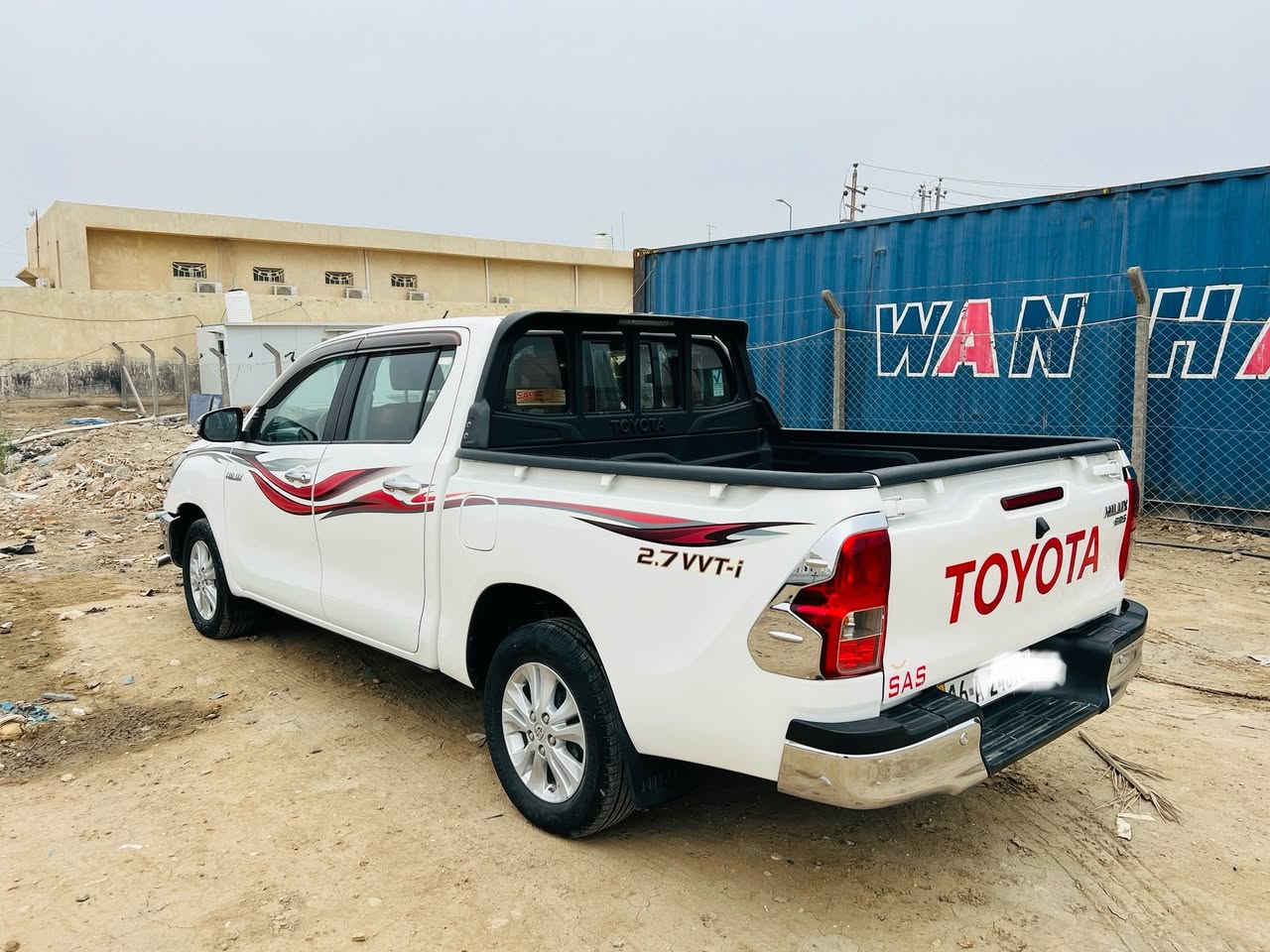 بيكب هيلوكس ناصي موديل 2018 رقم قادسيه انكليزي
فول مواصفات تبريد امامي خلفي سياره جديده
مكفوله من ضربه وصبغ. رقم موبايل. ***********
