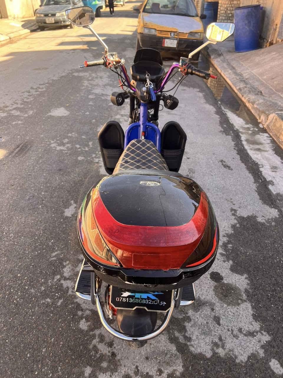 جبلي موديل 25 ابو البصمه
نضافه فول كله شغال 

6 بطاريات ع الفحص 

جهاز انذار مانع السرقه 

السعر 600 وبي مجال 

عنوان الفلوجه 

***********

وتساب 

‭٠٧٥١ ٣٩١ ٩٤٦١‬
