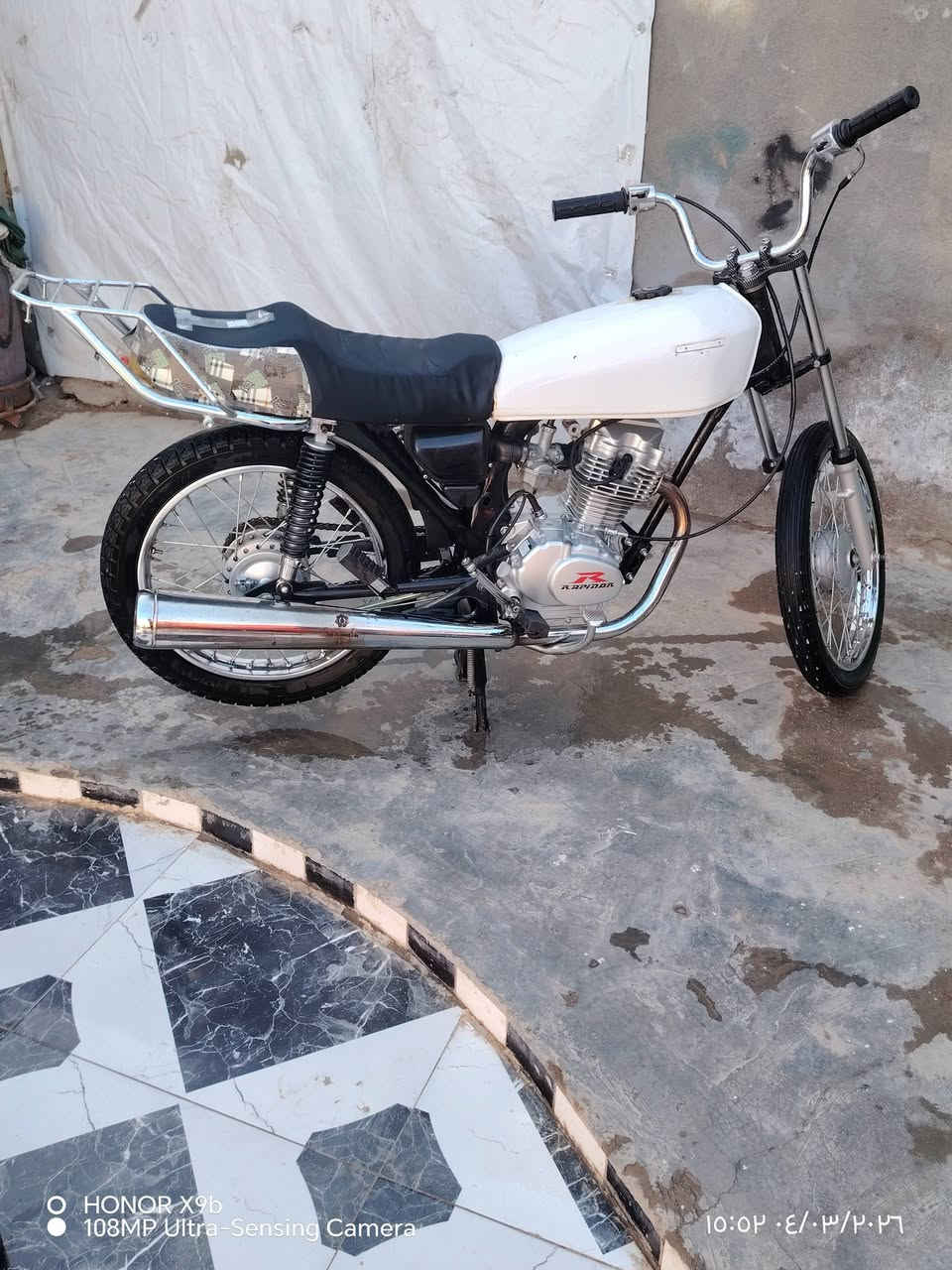 سلام عليكم دراجه تعمير لبيع مكينه رابيدو ما مفتوحه بدون وراق مكفول عشرين سعر خاص رقم ***********
