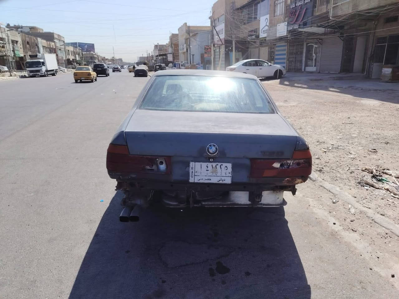 سلام عليكم بيئم دبليو730 محرك 6سلندر رقم دياله سعر28وبيها مجال مكان بغداد حي العامل البياع***********
