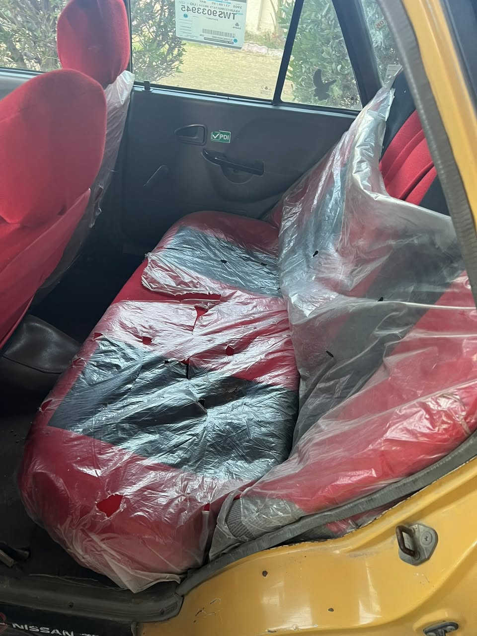 سايبا موديل ١٣
دواخل نظيفه شوفت عينك
بور جديد كلشي بيها شغال باتري جديد 
نقص بس تايرات تعبانه 
سعر ٢٣ بيها مجال بسيط
***********
