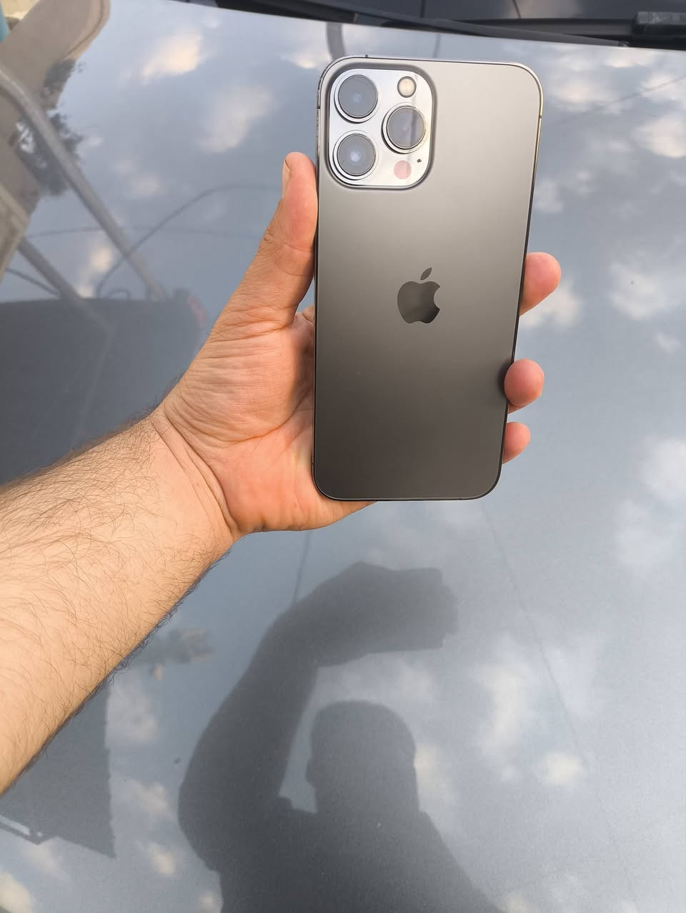 iPhone 13 pro max
256كيكا 
بطاريه 93 
بدون غراض
نموذج M امريكى 
ما مفتوح ولامبدل بي شي 
شرط الفحص الحاسبة و هوه 
سعر .....640 الف
للاتصال ***********
