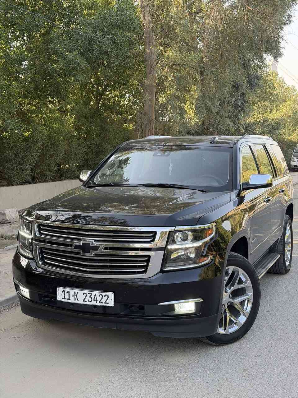 تاهو بريمير2020
خليجيه وكاله المنصور بدون قطره صبغ حته الدعاميات

علامه ضوء القمر بلادي
بيها برارد اقل لشبر بجاملغ لخلفي وشخط فقط
ماشيه KM 90 حقيقي

المواصفات :
فتحه سقف
بصمه تشغيل+ابواب
داخل قرميدي
كراسي جلد+كهرباء
كراسي تدفئه+ تبريد
رادارات اماميه+جانبيه
نقطه عمياء
فورويل
ثلاجه
جنطه كهرباء
شاشه+ كامره
حساسات امامي خلفي
مري شفط
اشاير بلمري
ويل كروم 22
بقيه المواصفات البريمير معروفه

رقم بغداد انكليزي الجديد هزه جديده سنويه جديده

السعر435وبيها مجال بصيط
مكاني اعضميه استفسار***********
