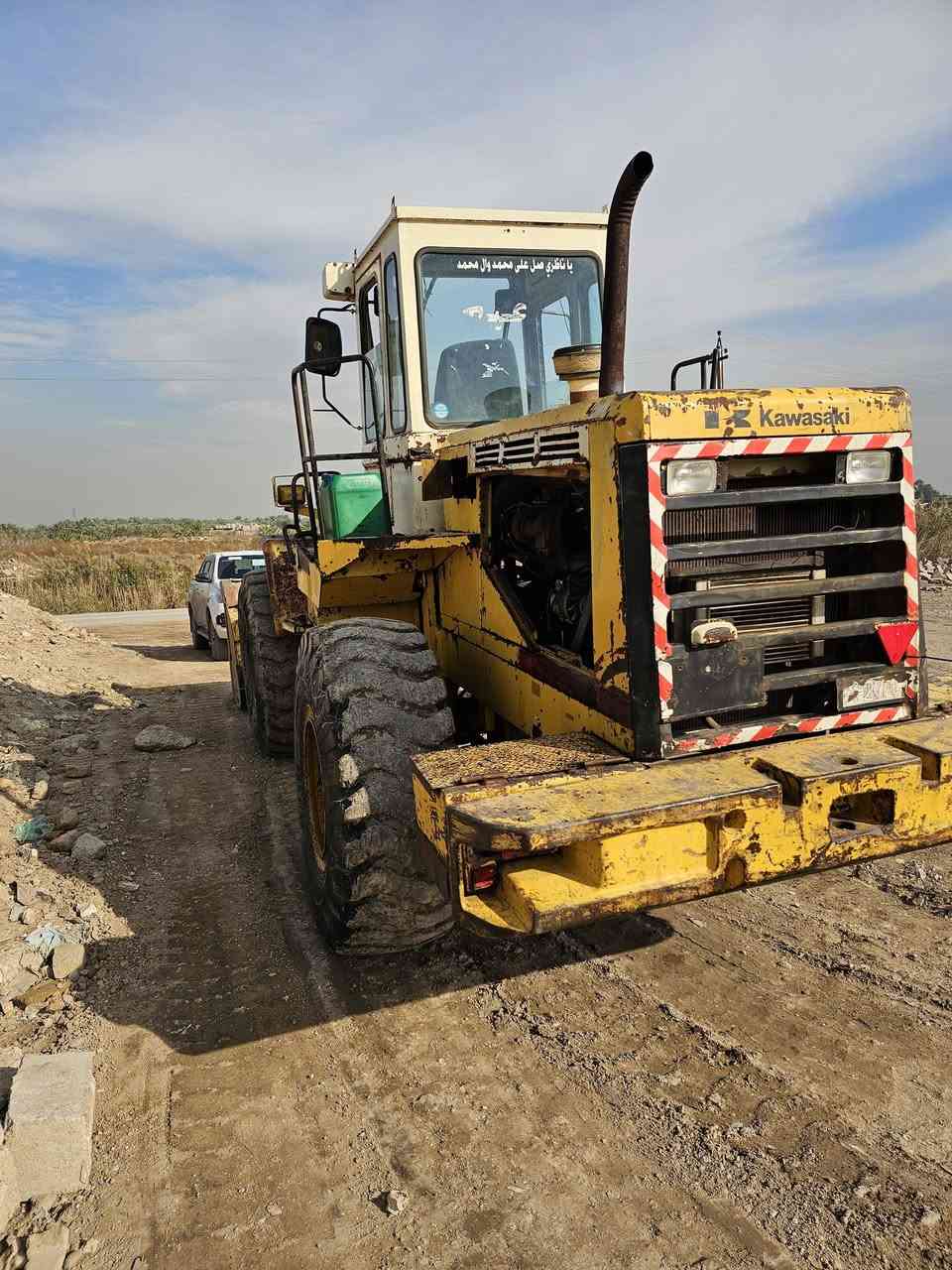 سلام عليكم للبيع شفل كاوسكي حجم ٧٠ موديل ٩٥ داش ثري تخم تاير الاستفسار على الرقم ***********
