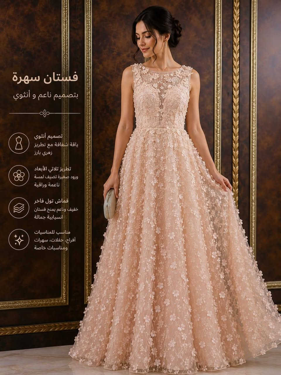 فساتين مناسبات نظيفات جدا بسعر مناسب


**إذا كنت صاحب هذا الإعلان وتريد حذفه لأي سبب، رجاءا أرسل رسالة إلى الدعم الفني**
