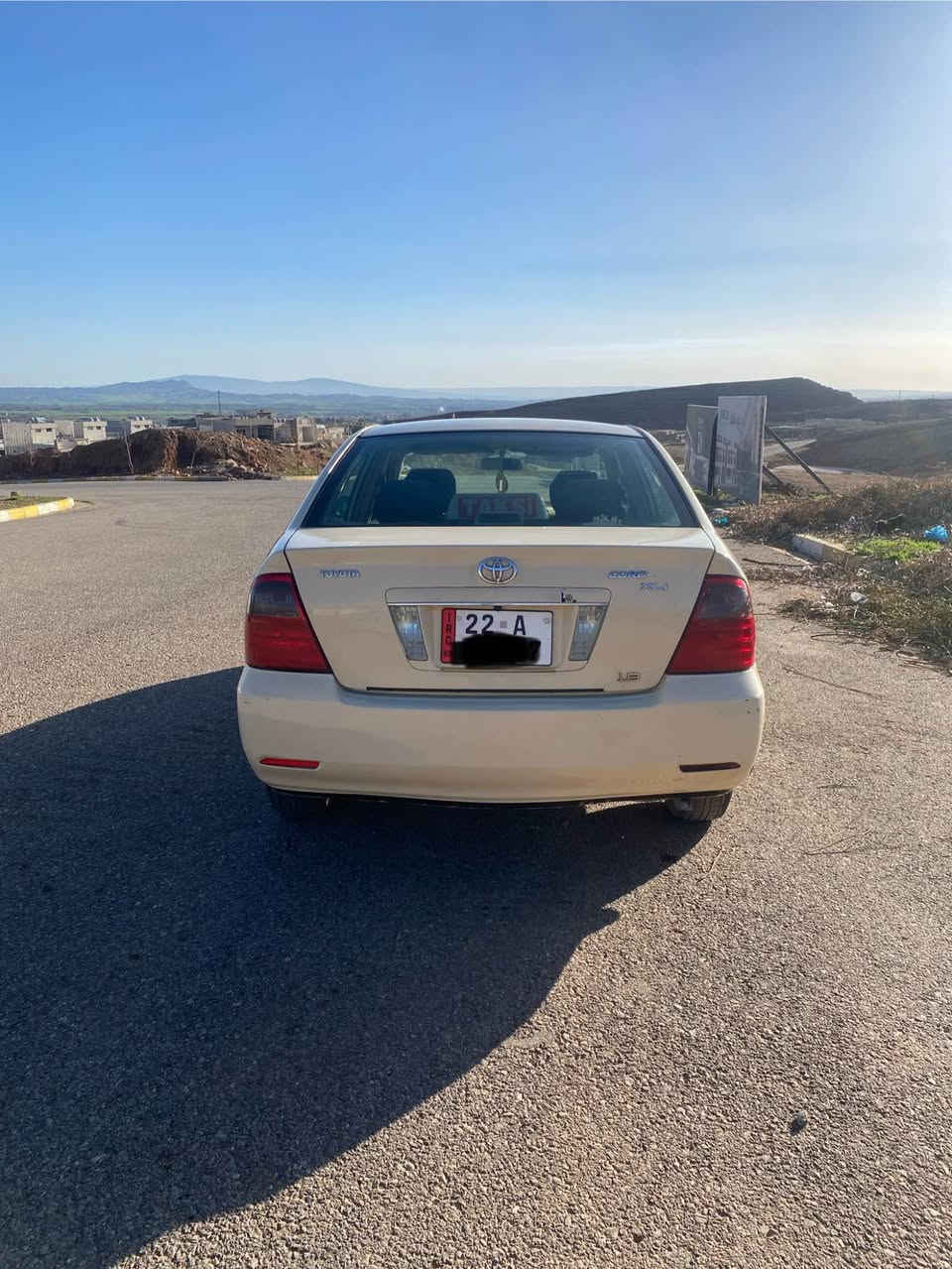 کرۆلا ٢٠٠٥  ناوزەرد 
گێڕ تۆماتیکی مەکینە گەورە پیشو پشتی هەیەتی  ١ پارچەی رەشە  سەنەوی ٢٠٢٥ رەقەم باریک هەولێر 
سەنەوی بەناوی خۆمە  
نرخی ١٠٦ وەرەقە 
رەقەم  *********** كويسينجاك, أربيل
