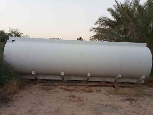 تانكي ماء للبيع سعة ٣٠ الف لتر ماء حالة جيدة جدا المكان العلم/***********
