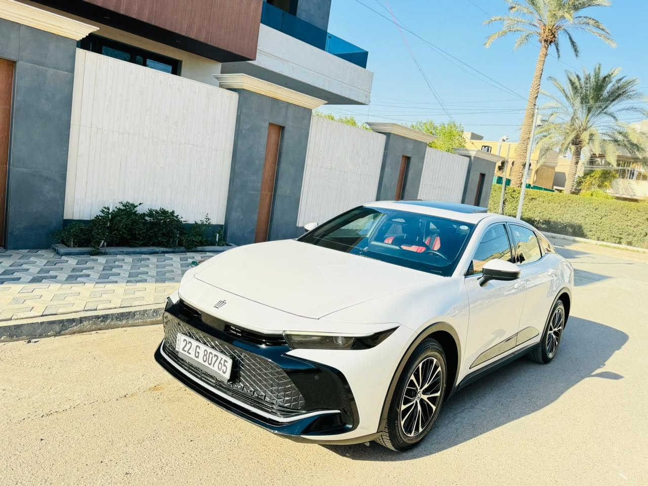 تويوتا كراون وكاله عبد لطيف خليجي موديل 2023    بالعراق بهيج لون السيارة فول مواصفات اعلى فئه رقم بغداد بسمي هزه وفحص جديده بيها صبغ باب وجاملغ الباقي كفاله عامه 

معروضه 275 وبيها مجال 

رقم الهاتف ***********

السياره مغلفه ppf بالكامل ضمان 15 سنه 
فول مواصفات اعلى فئة
بدون اي خلل بالشاشة
بطاريه 8 سنوات 
العداد  اقل من 50 الف كم

داتا شو
بانوراما
5 كاميرات
داخل حليبي 
كشنات كهرباء
كشنات خزن
GPS شغال
رادارات كاملة
360 درجة
حساسات
لايتات زينون ليزري
كشنات تدفئة
نظام خرائط شغال
دوسات ومراية علامة كراون 
اضاءة ترحيب علامة الكراون
تحديد مسار 
وقياده ذاتيه 
صندوق كهربائي شفط 
 ابواب السياره شفط
السيارة  جديده بالكامل وبعده زيرو 
مكان السياره بغداد زيونه 
السياره مكفوله من كلشي

اي استفسار على الرقم ***********
