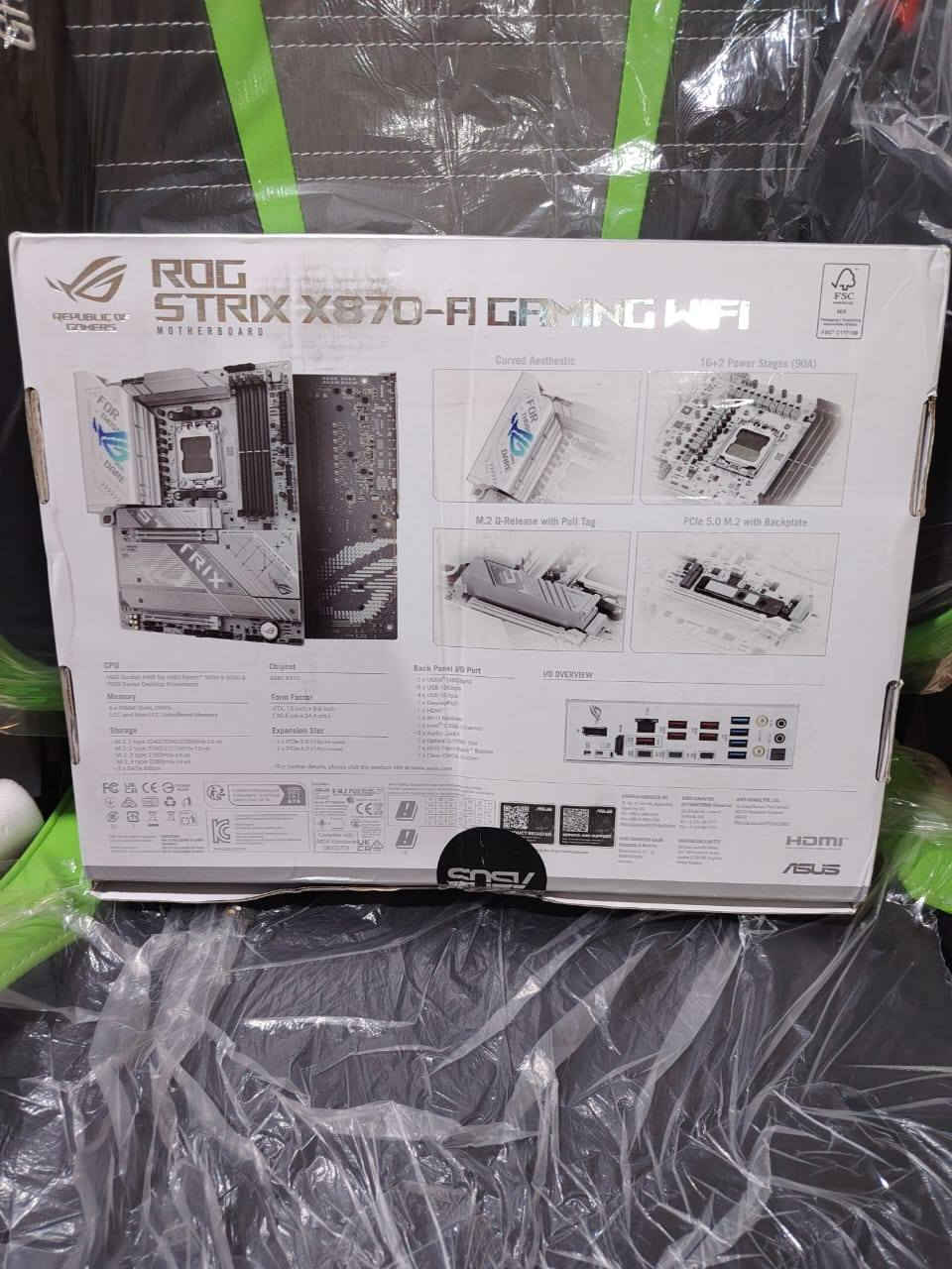 مرحبا
كل القطع غير مستخدم 
R9 9950x3d  850,000
I9 14900kf 540,000
I7 14700f 415,000
I5 14600kf 360,000
X870-a rog 480,000
Ram corsair 32gb 5600MHz 535,000
Ram corsair 64gb 6000MHz 825,000


**إذا كنت صاحب هذا الإعلان وتريد حذفه لأي سبب، رجاءا أرسل رسالة إلى الدعم الفني**