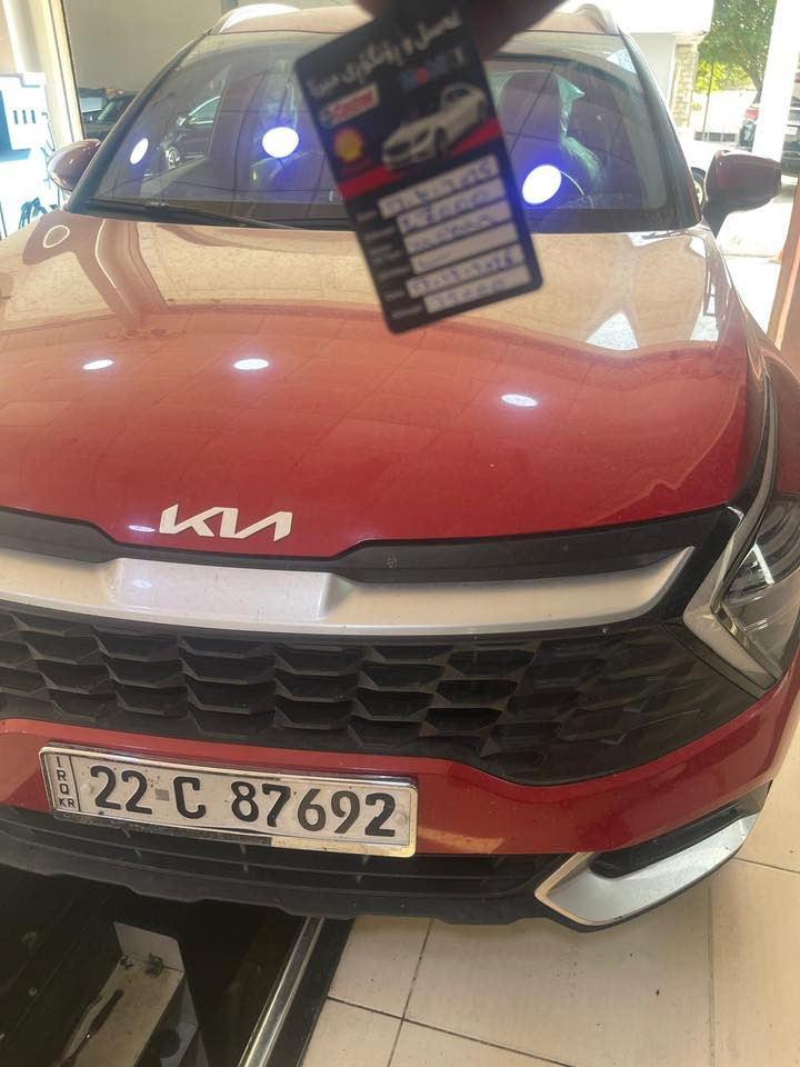كيا سبورتج موديل ٢٠٢٣  نص فول خليجيه السياره مكفوله فقط شبر بارد بالباب الأيمن رقم اربيل ماشيه ٥٤ مكانها بغداد الطالبيه السعر ٢٠٨ رقم صاحب السياره ***********
