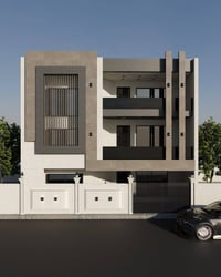 متابعينا الأعزاء نعرض لكم صور تصميم وتنفيذ واجهة بيت عرض 15 متر في بغد...