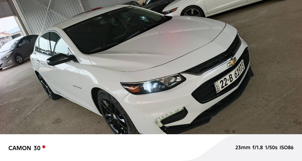 للبيع ماليبو موديل 2018
محرك كير شرط 
سيارة كلين بدون صبغ شرط
بس بيها بل جاملغ خلفي 
باردبس قليل مع شخط بل 
باب فقط 
فول مواصفات 
بس بدون سلايت
رقم اربيل جديد
طخم تايرات جديد
ماشيه 94 فقط
السعر 114ورقه بيها مجال 
للبيع او مرواس حسب القناعه 
***********واتساب موجود مرواس مع اي سيارة موصل, نينوى
